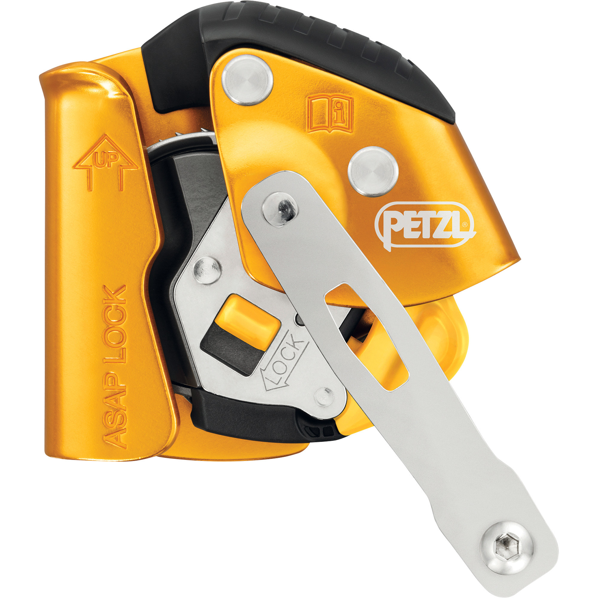 Petzl ASAP LOCK Mobile Fall Arrester - Drop-Resistant, Integrated Locking Function, Model# B071BA00